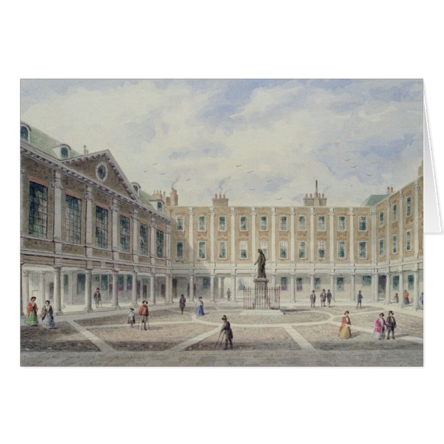 Cour de l'hôpital de St Thomas (Devant horizontal)