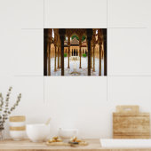 Cour des Lions, Alhambra, Espagne - Poster (Cuisine)