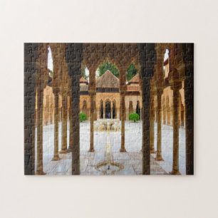 Cour des lions, Alhambra, Espagne - puzzle