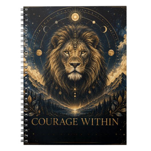 Courage au sein du cahier de motivation Esprit Lio (Devant)