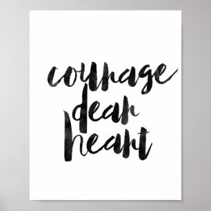 Courage Beste Heart Poster