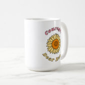 Courage Cher Coeur Mug (Devant droit)