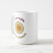 Courage Cher Coeur Mug (Devant gauche)