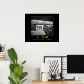 Courage — D Day Print (Thuiskantoor)