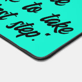 Courage de Commencer – Tapis de Bureau Inspirant p (Coin)