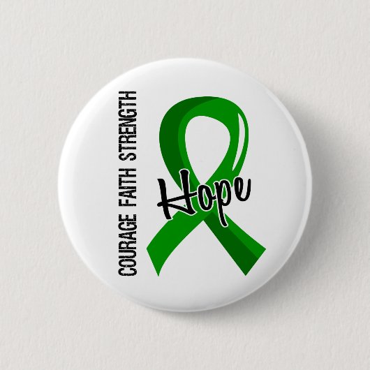 Courage Faith Hope 5 Mental Health Ronde Button 5,7 Cm (Voorkant)