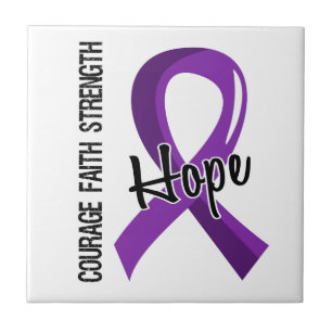 Courage Faith Hope 5 Pancreatic Cancer Tegeltje