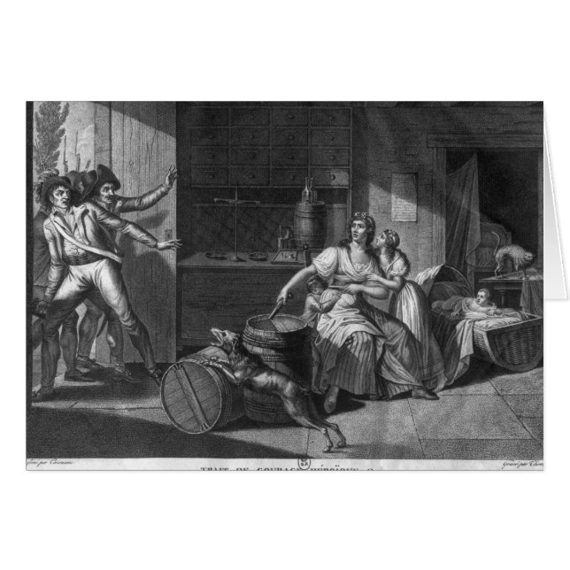 Courage héroïque d'une femme faisant face à des (Devant horizontal)