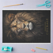 Courage Leeuw Portret Tissuepapier (Craft)