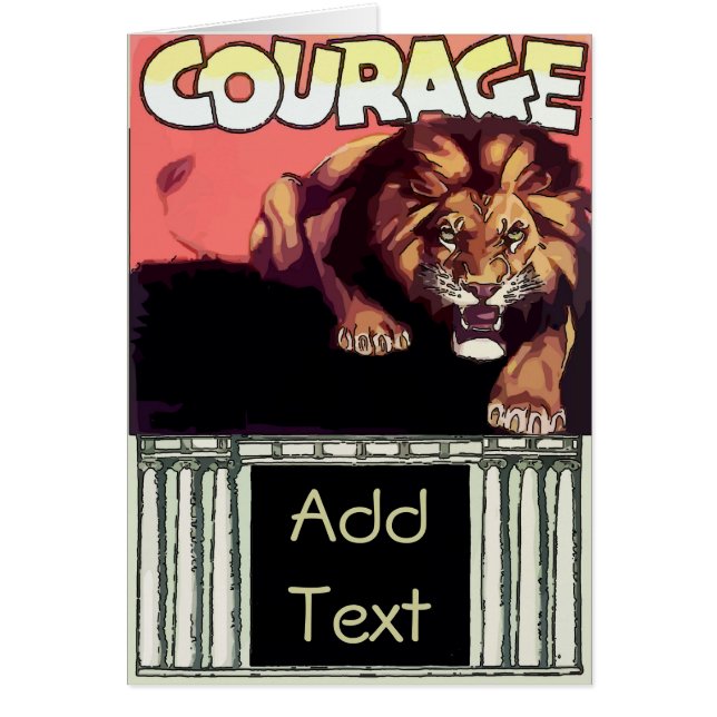 Courage Lion (Voorkant)