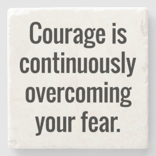 Courage Marble Stone Onderzetter