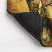 Courage Native American Warrior Muismat (Hoek)