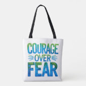 Courage over fear draagtas (Achterkant)