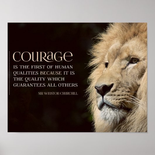 Courage Poster (Voorkant)