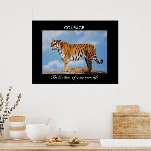 Courage Poster (Keuken)