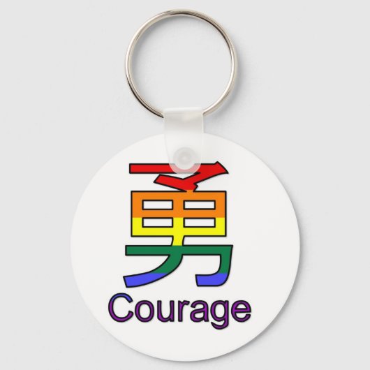 Courage Sleutelhanger (Voorkant)