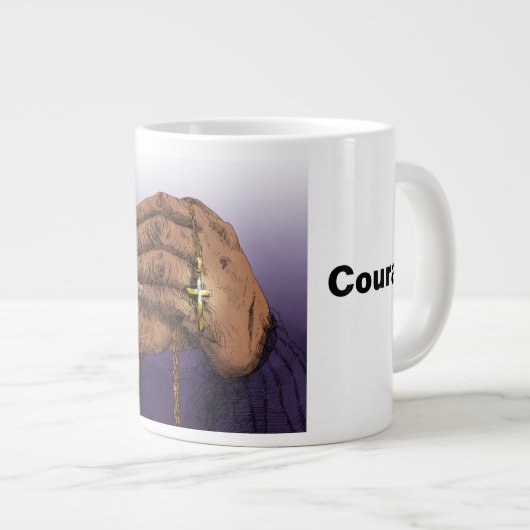 Courage Spécialité Mug (Devant droit)