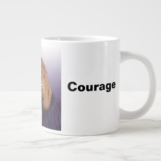Courage Spécialité Mug (Droite)
