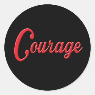 Courage Sticker - Set van 20