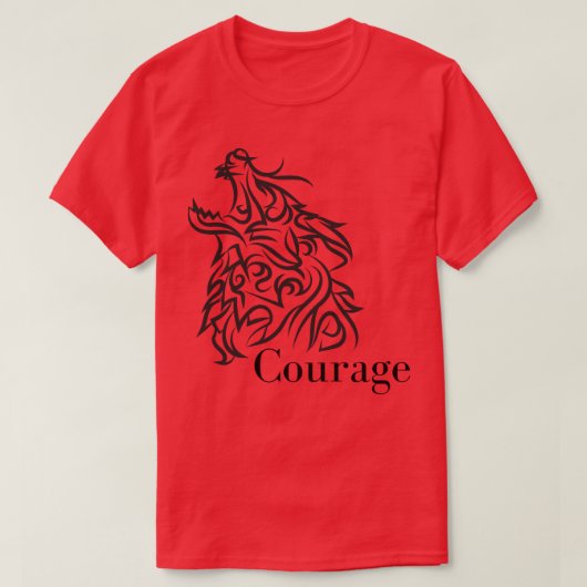 COURAGE T-SHIRT (Design voorkant)