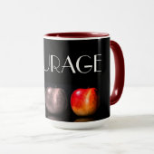 COURAGE, TASSE À CAFE (Devant droit)