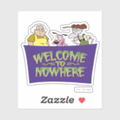 Courage the Cowardly Dog | Welcome To Nowhere Sticker (Vel)