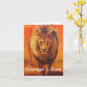 Courage 'til a Cure Note Kaart (Gele Bloem)