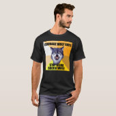 COURAGE WOLF zegt: T-shirt (Voorkant volledig)