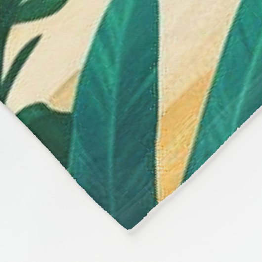 Courageous Little Dog with a Bandage Fleece Deken (Hoek)