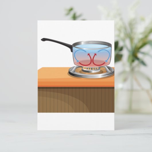 Courants de convection Invitations (Debout devant)