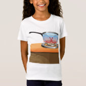 Courants de convection T-shirt filles (Devant)