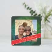 Courbe de Noël + Carte de vacances (Debout devant)