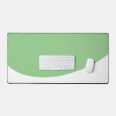 Courbe De Sage Élégante Flow White Wave Barrière B (Clavier et souris)