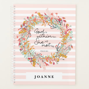 Courbe florale vers la Bible Psaumes Psaumes roses