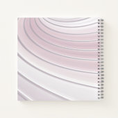 Courbe moderne Abstrait Carnet de gravité minimale (Dos)