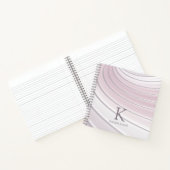 Courbe moderne Abstrait Carnet de gravité minimale (Intérieur)