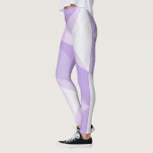 Courbe violette Ombre | Leggings de yoga (Gauche)