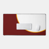 Courbes Jaunes Rouges Profondes Et Élégantes Sur B (Clavier et souris)