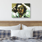 Courbet La Toile De L'Homme Désespérée Impression (Insitu(Chambre))