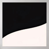 Courbure douce - Impression Arc minimaliste (Devant)