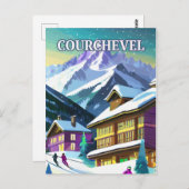 Courchevel (film) briefkaart (Voorkant / Achterkant)