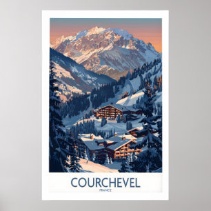 Courchevel Impression de ski - France 1