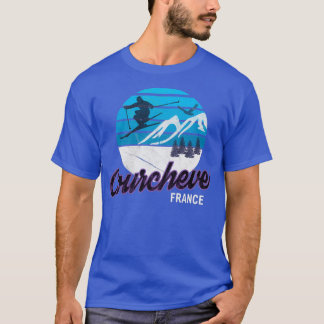 Courchevel Les Trois Valles French Alps France Ski T-shirt