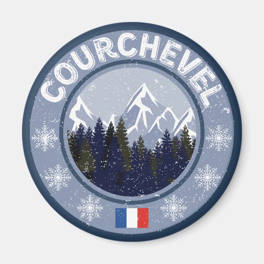 Courchevel Magneet (Voorkant)