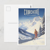 Courchevel - Valle de la tarentaise Briefkaart (Voorkant / Achterkant)