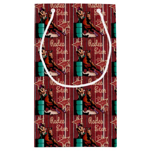 Coureur occidental de baril de rodéo de sac de (Dos)