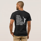 Coureur, T-shirt marathon (Dos entier)