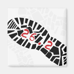 Coureurs de marathon 26,2 Magnet