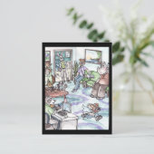 Courez ! Carte postale (Debout devant)