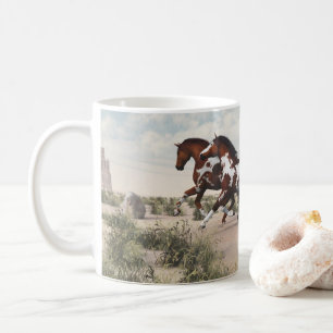 Courez comme le vent - Galloping Horses Mug